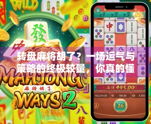 转盘麻将胡了？一场运气与策略的终极较量，你真的懂吗？