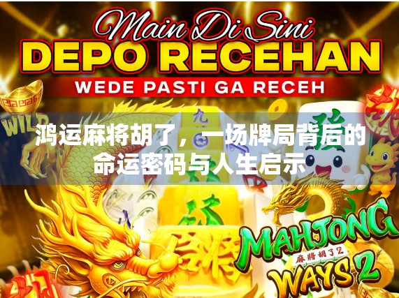 鸿运麻将胡了，一场牌局背后的命运密码与人生启示