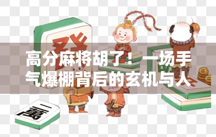 高分麻将胡了！一场手气爆棚背后的玄机与人生启示