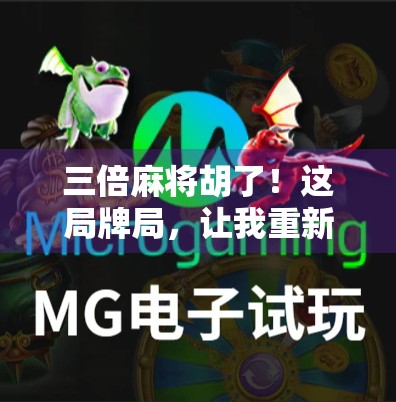 三倍麻将胡了！这局牌局，让我重新理解了运气与策略的博弈