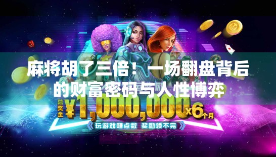 麻将胡了三倍！一场翻盘背后的财富密码与人性博弈