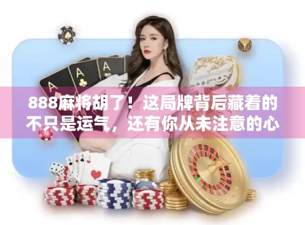 888麻将胡了！这局牌背后藏着的不只是运气，还有你从未注意的心理战和社交密码