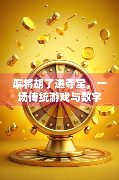 麻将胡了进夺宝，一场传统游戏与数字时代的奇妙碰撞