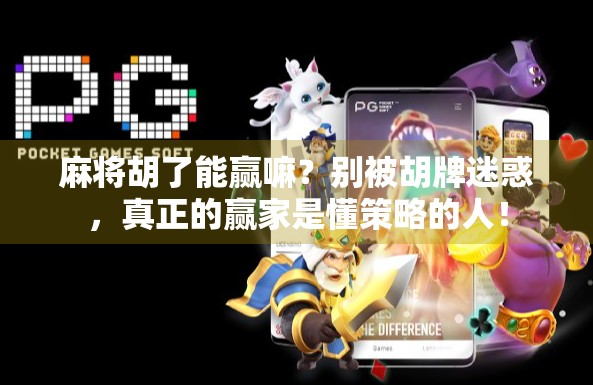 麻将胡了能赢嘛？别被胡牌迷惑，真正的赢家是懂策略的人！