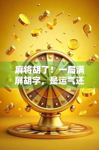 麻将胡了！一局满屏胡字，是运气还是技术？揭秘牌桌上那些让人笑出腹肌的瞬间！